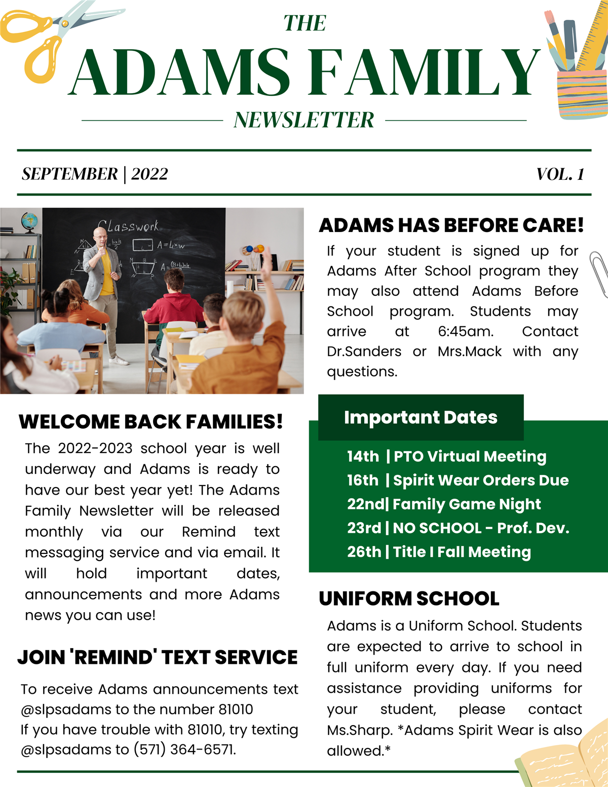 Newsletter - Page 1